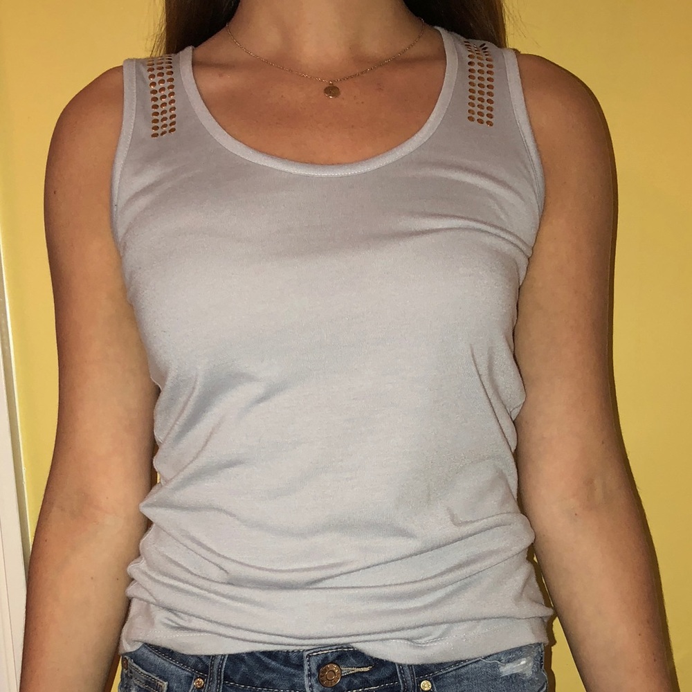 Light Gray Tank - Picture 2 of 3